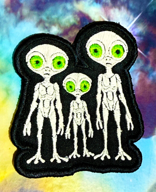 Glow in the Dark Alien Patch - Image 2