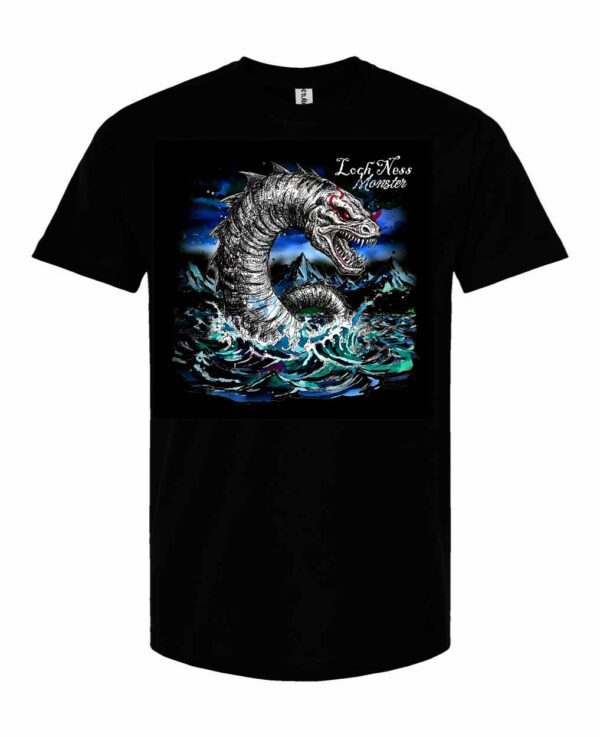 Nessie Watercolor Design T-Shirt